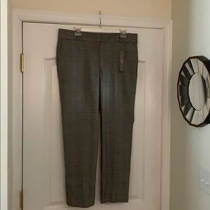Loft plaid pants - Size 12, Slim ankle pants